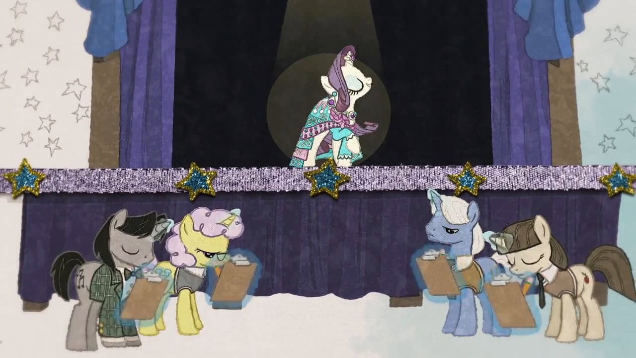 Still from Rarity's Peek Behind The Boutique: Customer Critiques