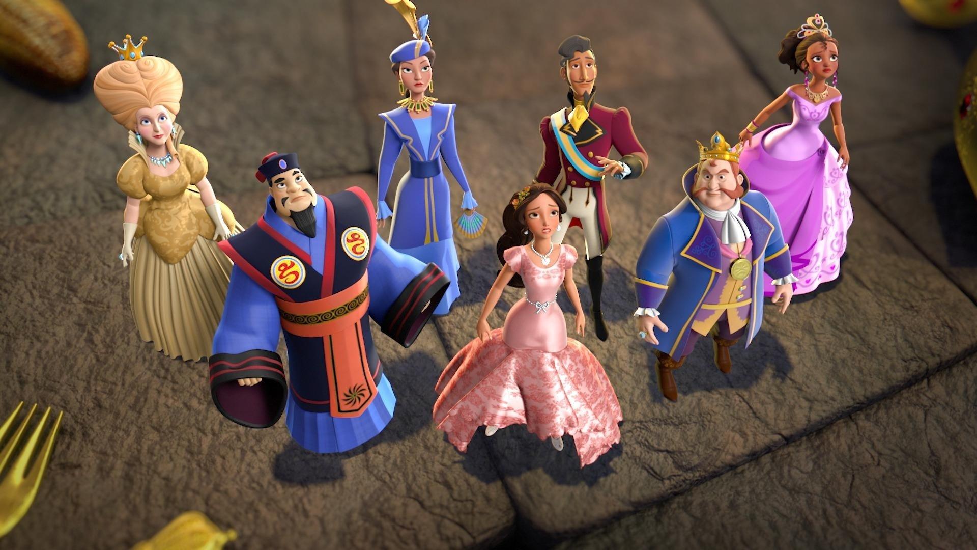 Still from The Incredible Shrinking Royals