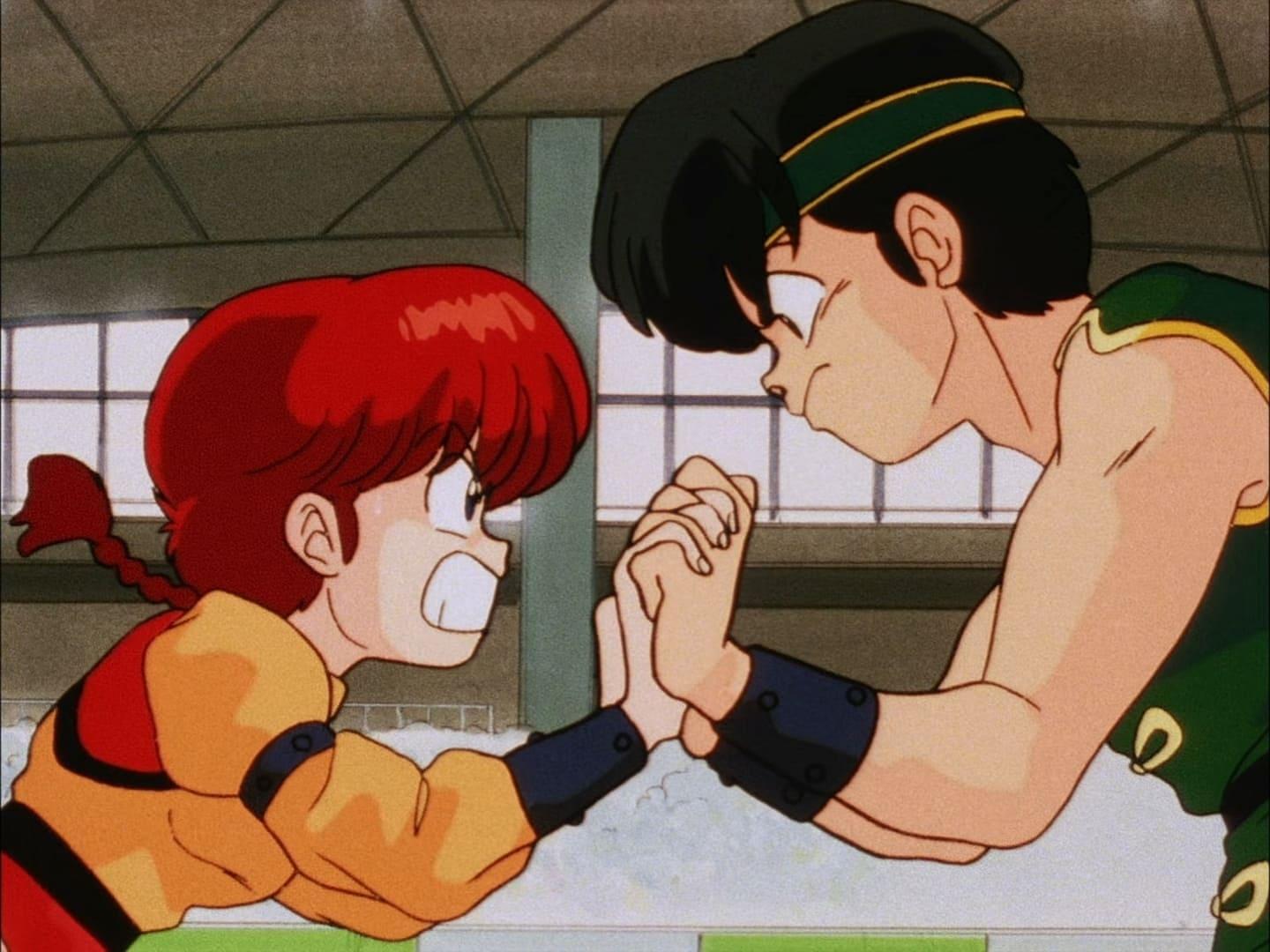 Still from P-Chan Explodes! The Icy Fountain of Love!