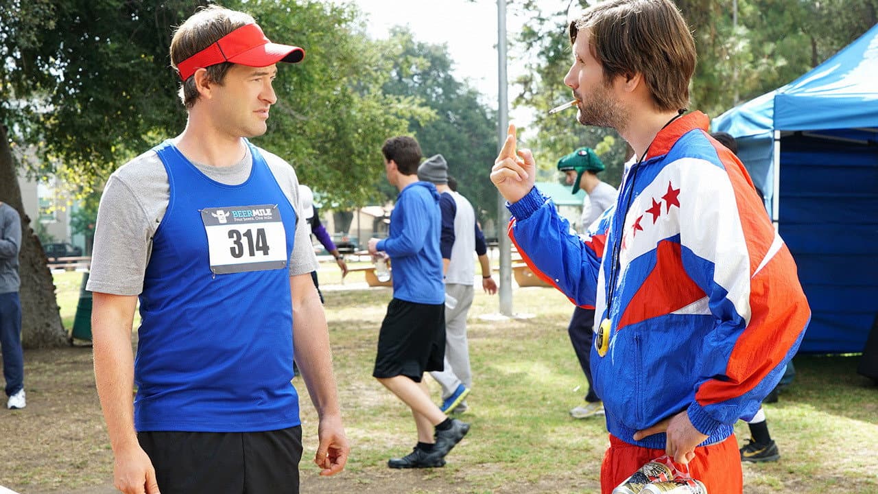 Still from The Beer Mile