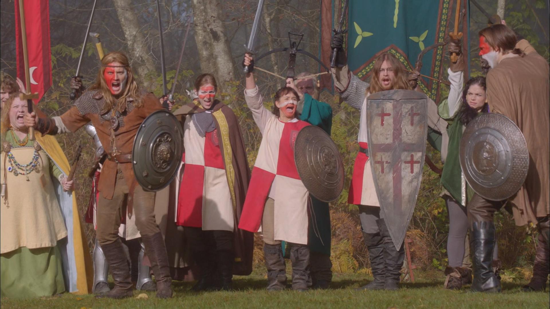 Still from Season 8 Gag Reel