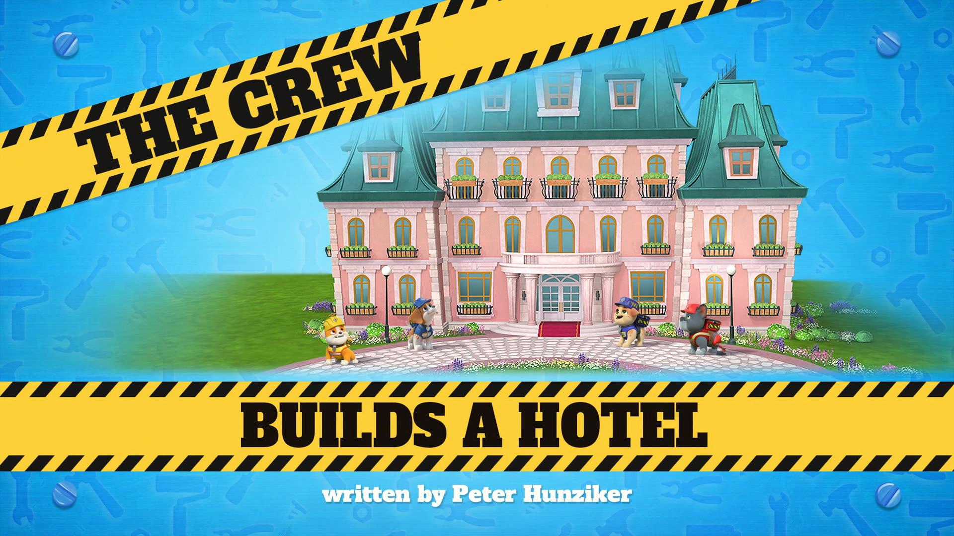 Still from The Crew Builds a Hotel