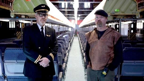 Still from Plane Boarding