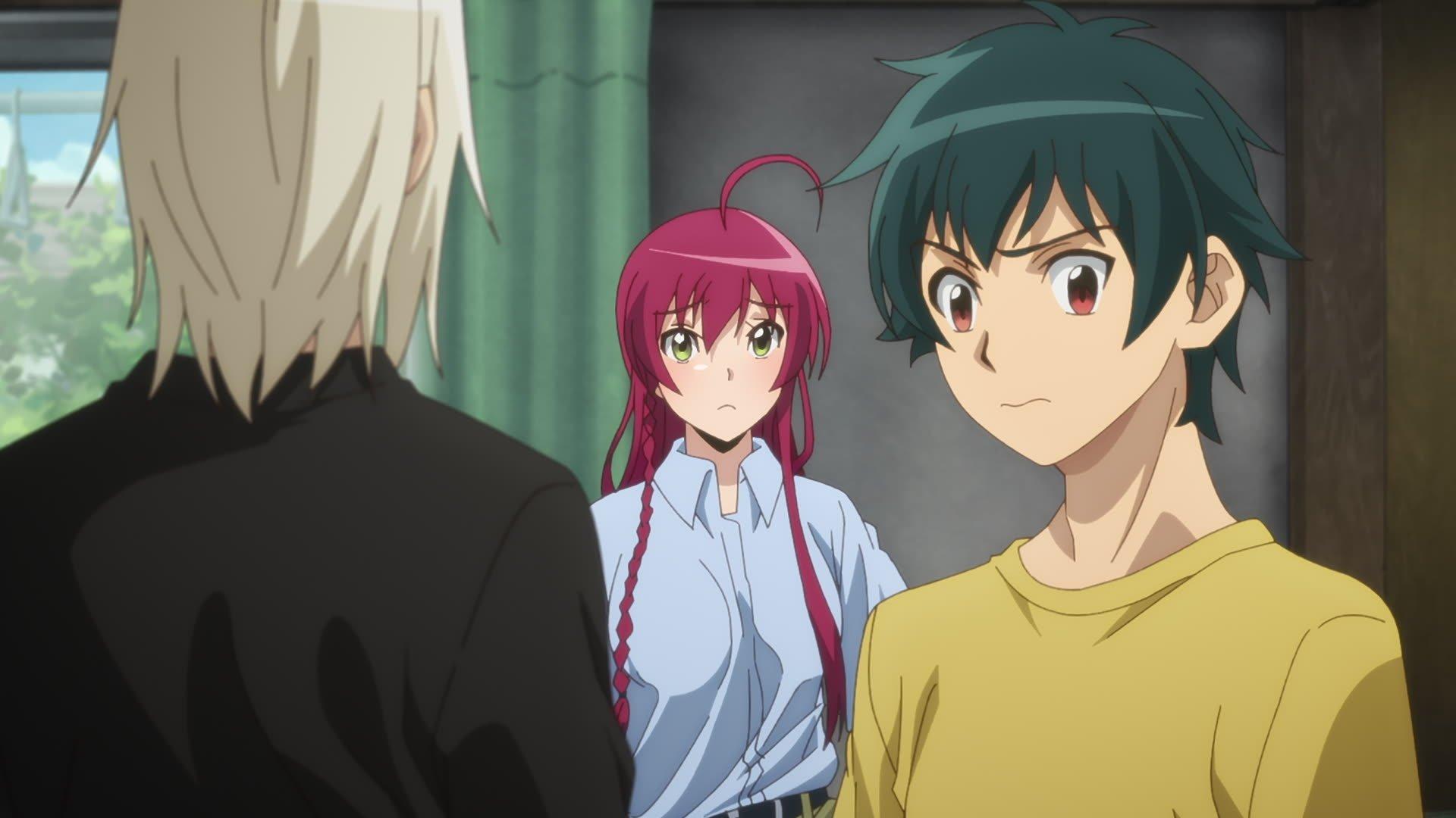 Still from The Devil and the Hero Go Futon Shopping