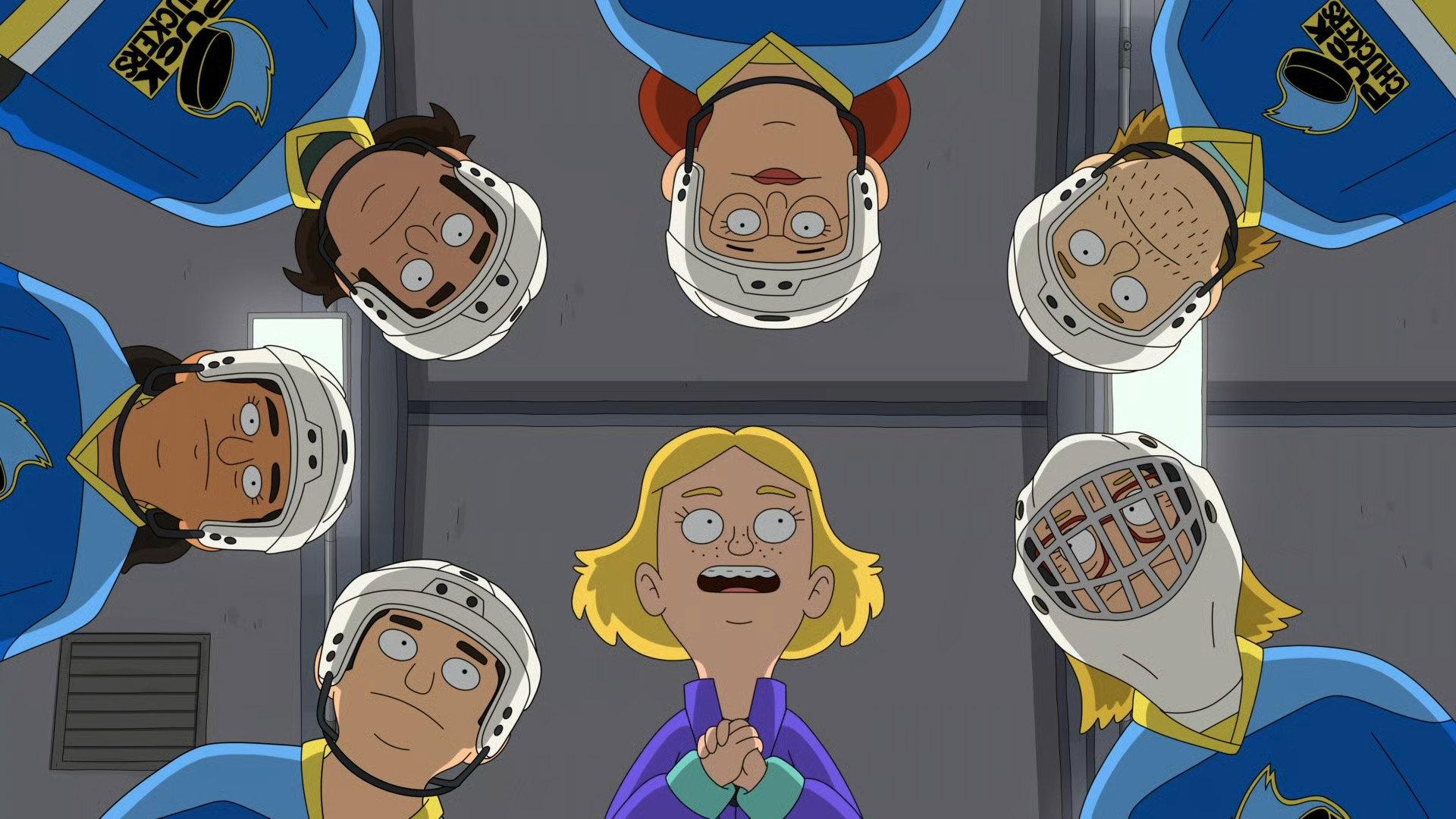Still from The Mighty Pucks Adventure