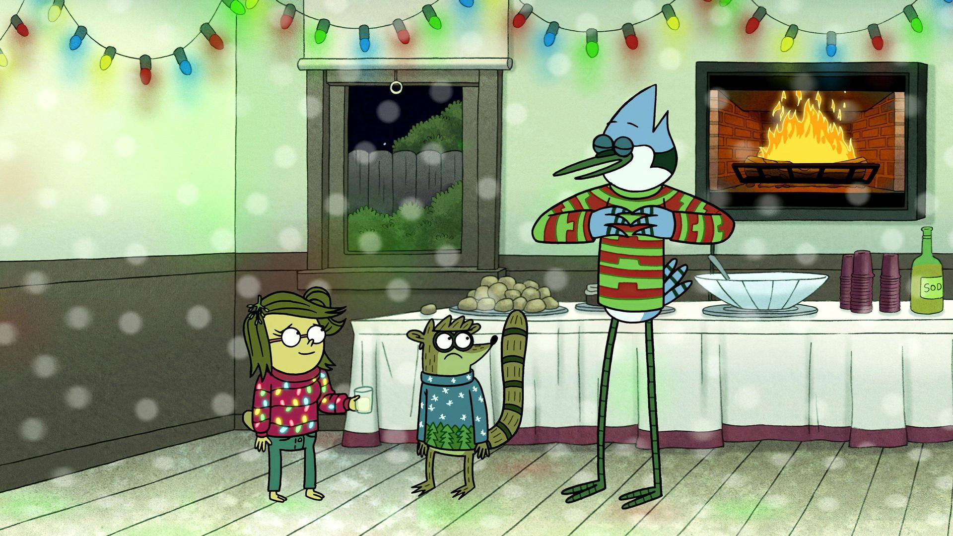 Still from Merry Christmas Mordecai