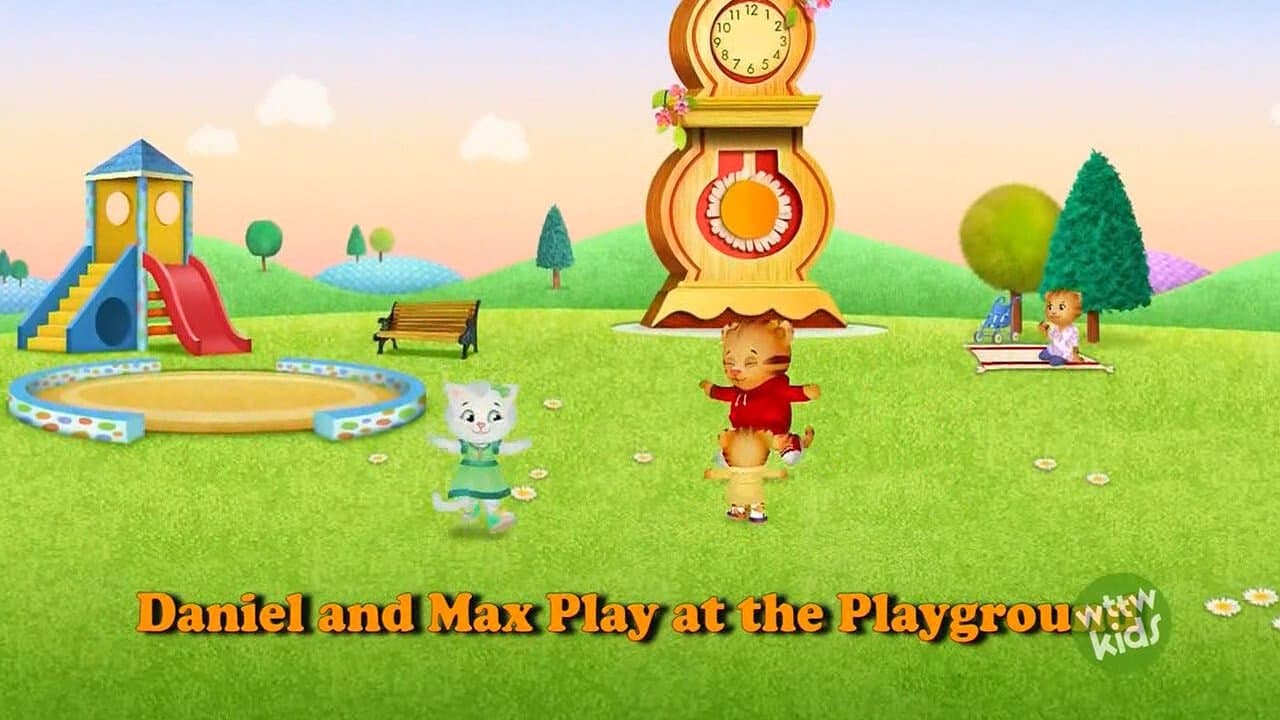 Still from Daniel and Max Play at the Playground