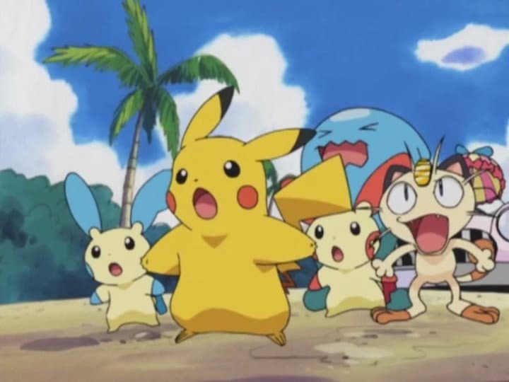 Still from Pikachu's Summer Festival!