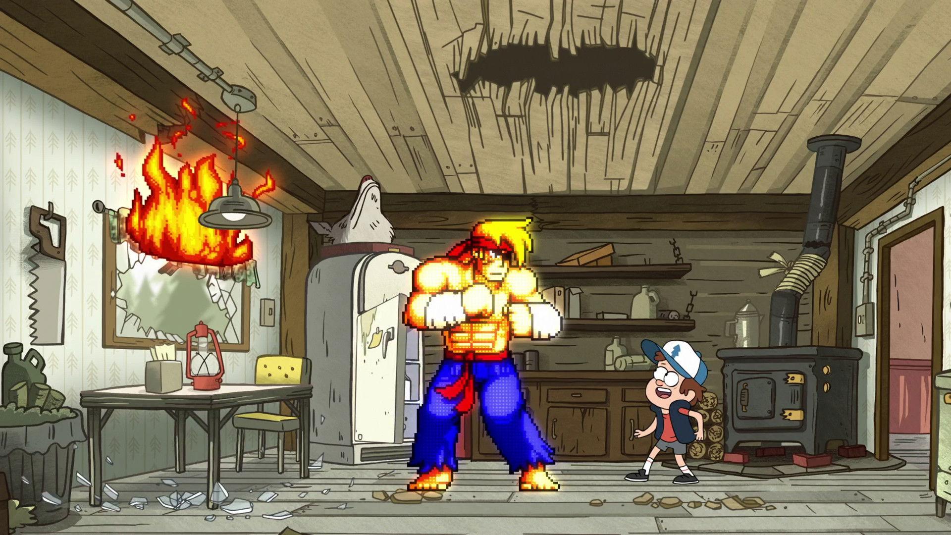 Still from Fight Fighters