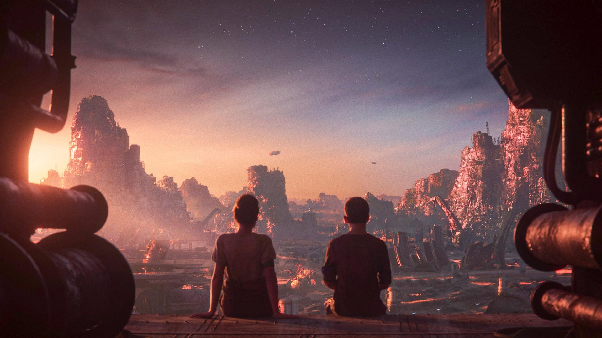 Still from The Outer Worlds: The Company We Keep