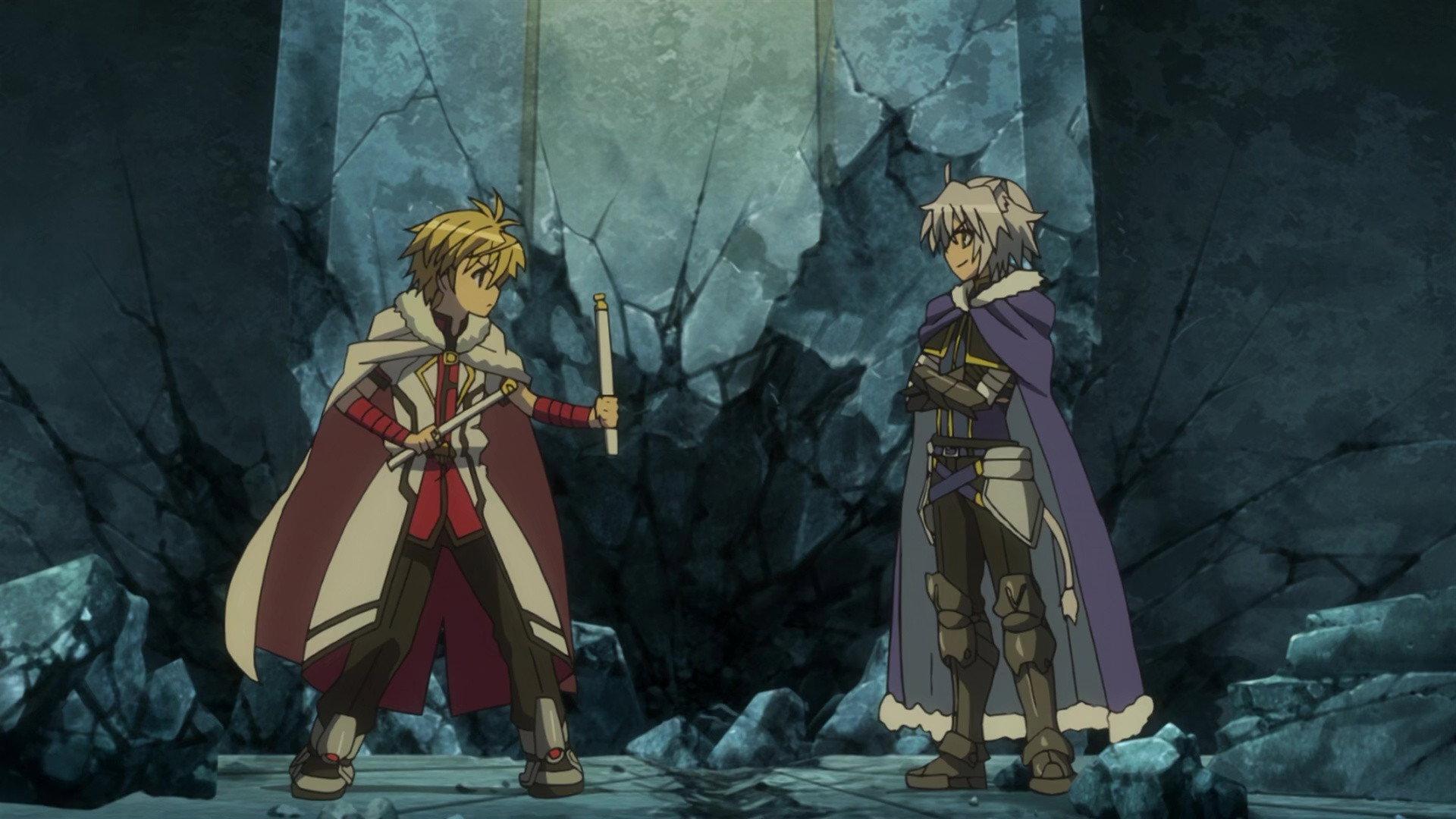 Still from Fierce Battle at Fortress Mion!