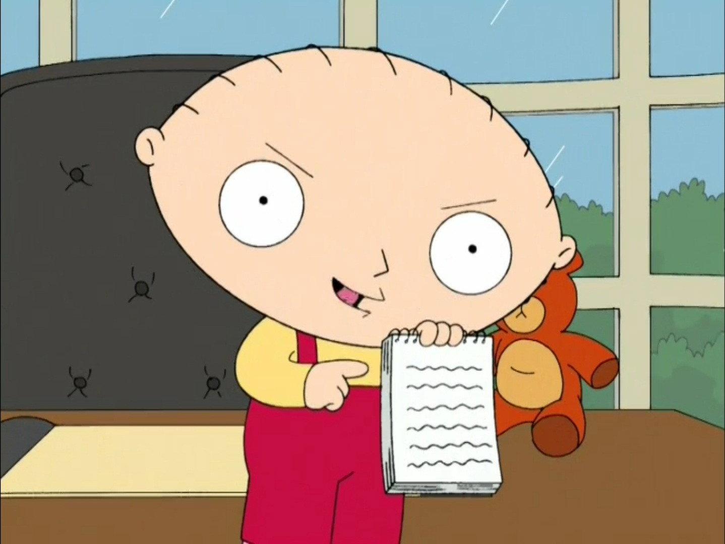 Still from The List (Stewie's Banned Song)