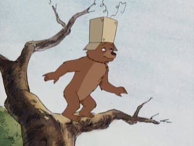 Still from Little Bear Goes to the Moon