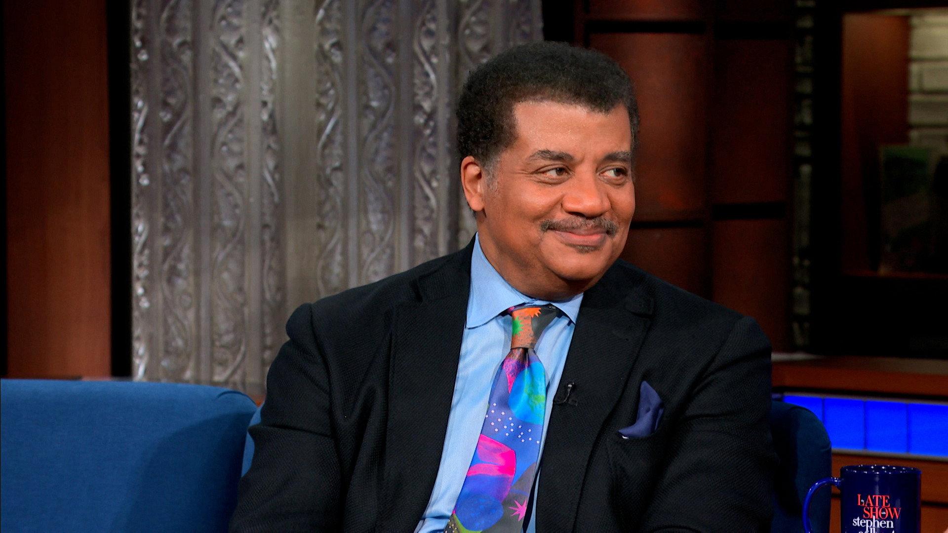 Still from 10/2/23 (Neil deGrasse Tyson, Louis Cato)