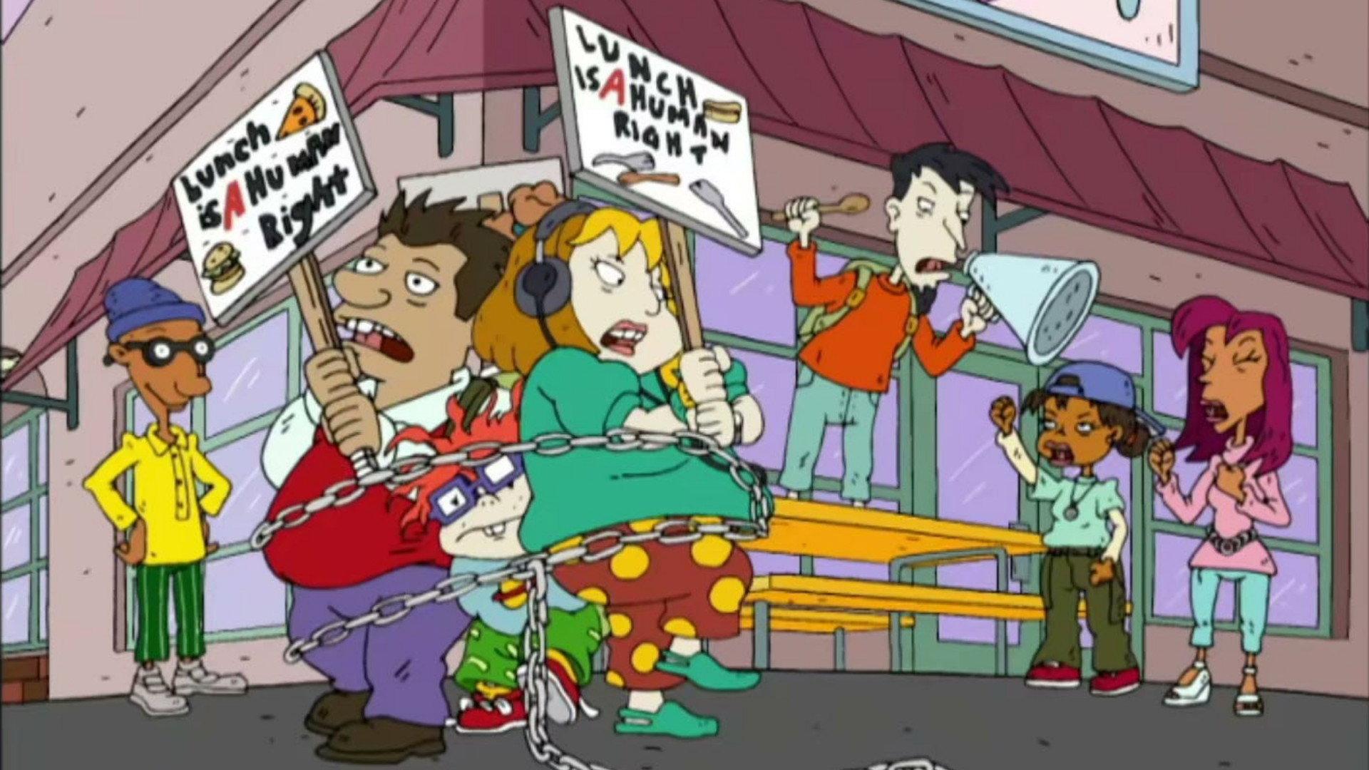 Still from Gimme an A