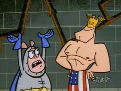 Still from The Justice Friends: Ratman