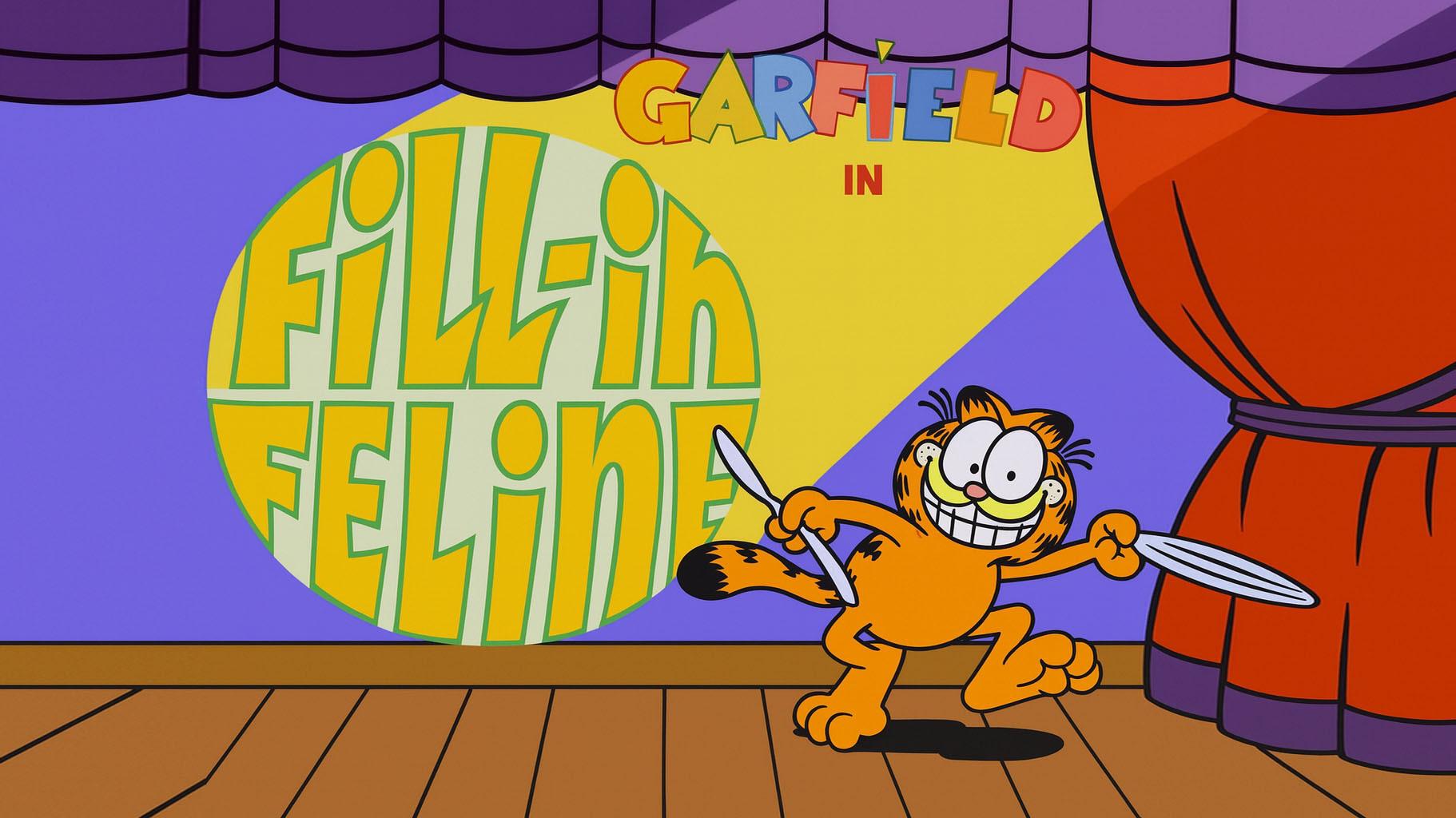Still from Fill-in Feline