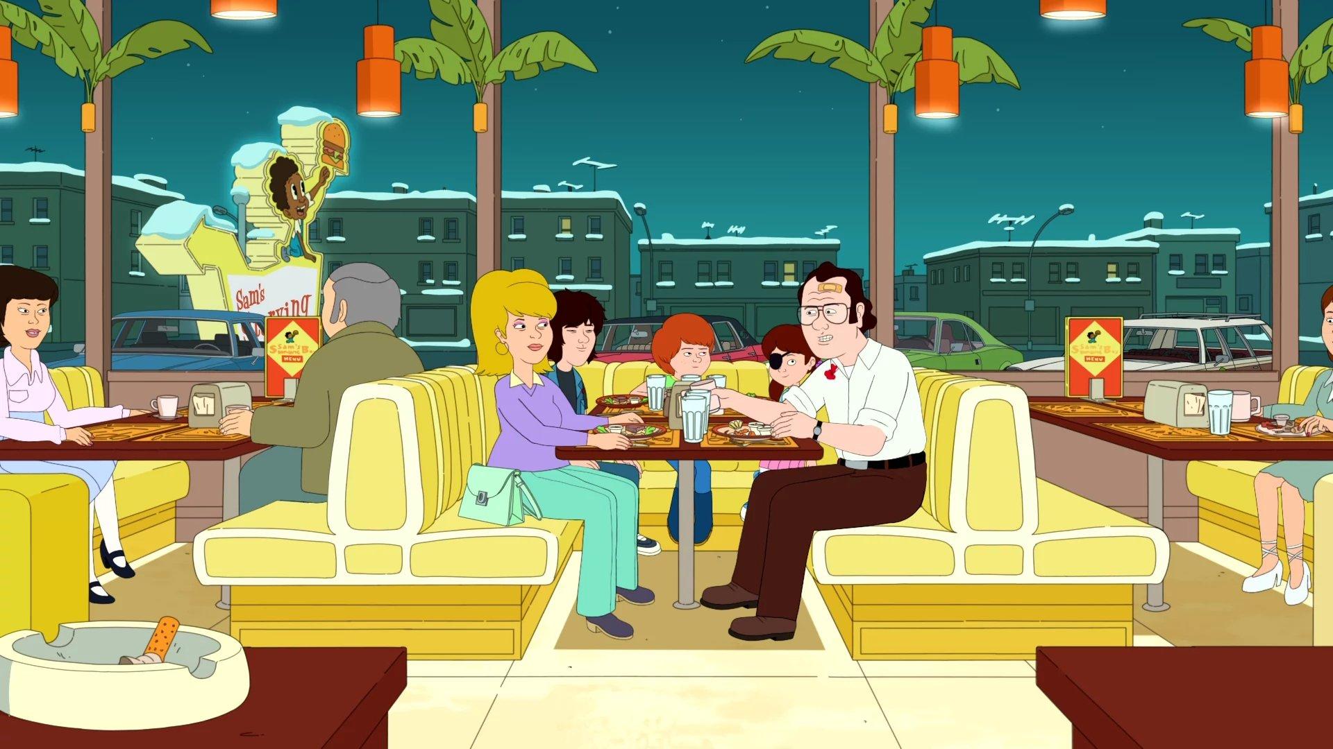 Still from Heavy Sledding