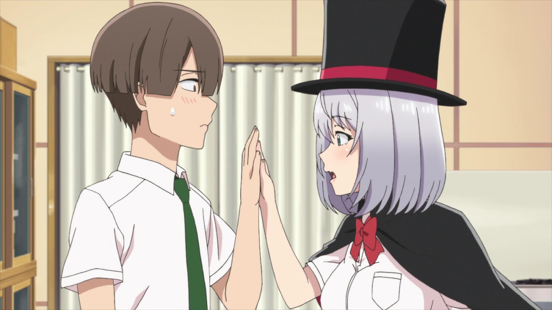 Still from Four Balls Sempai | Ventriloquism Sempai | Tailing Sempai