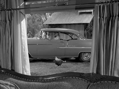 Still from The Case of the Hasty Honeymooner