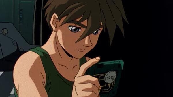 Still from Go Forth, Gundam Team
