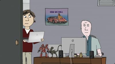 Still from Theo Strikes Back