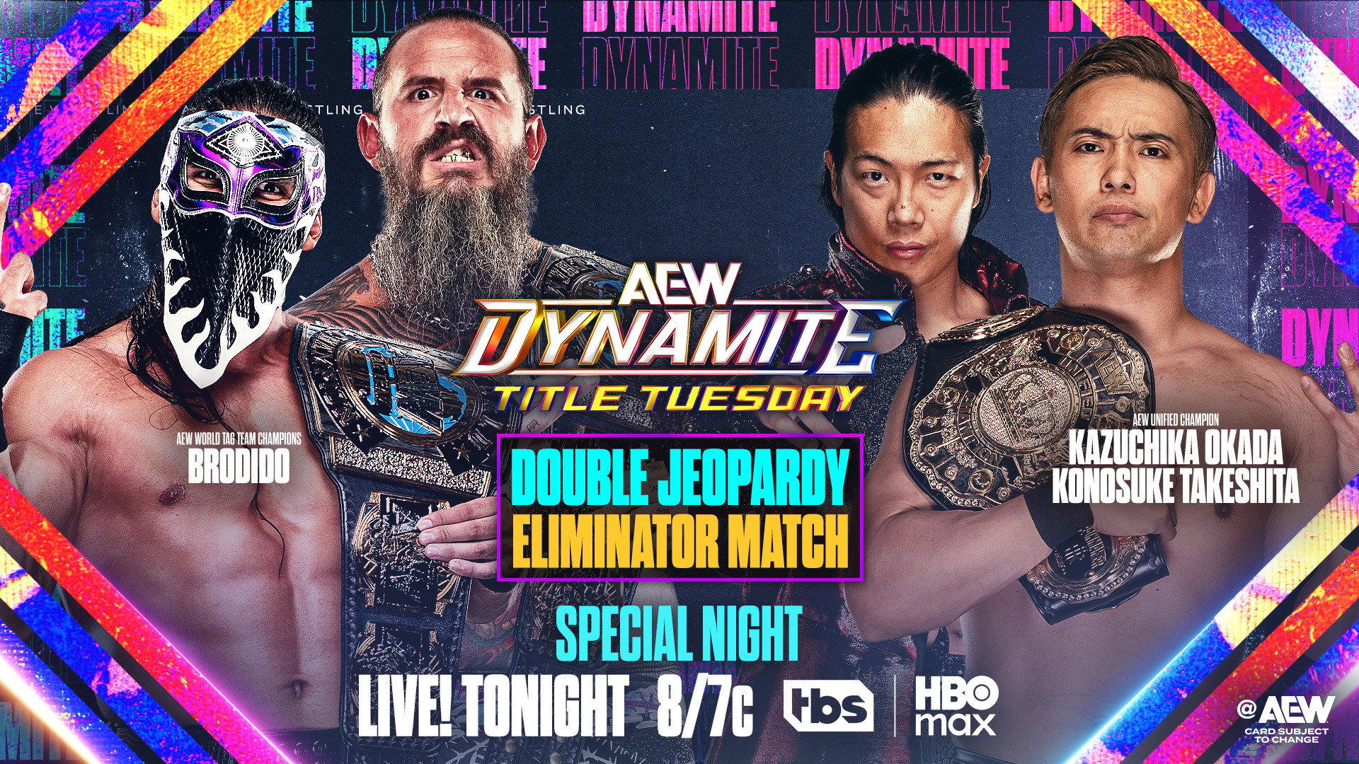 Still from Dynamite: Title Tuesday