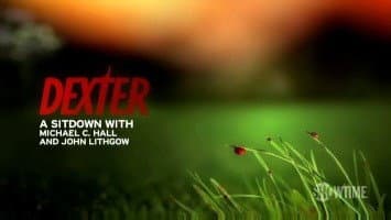 Still from A Sitdown with Michael C. Hall and John Lithgow