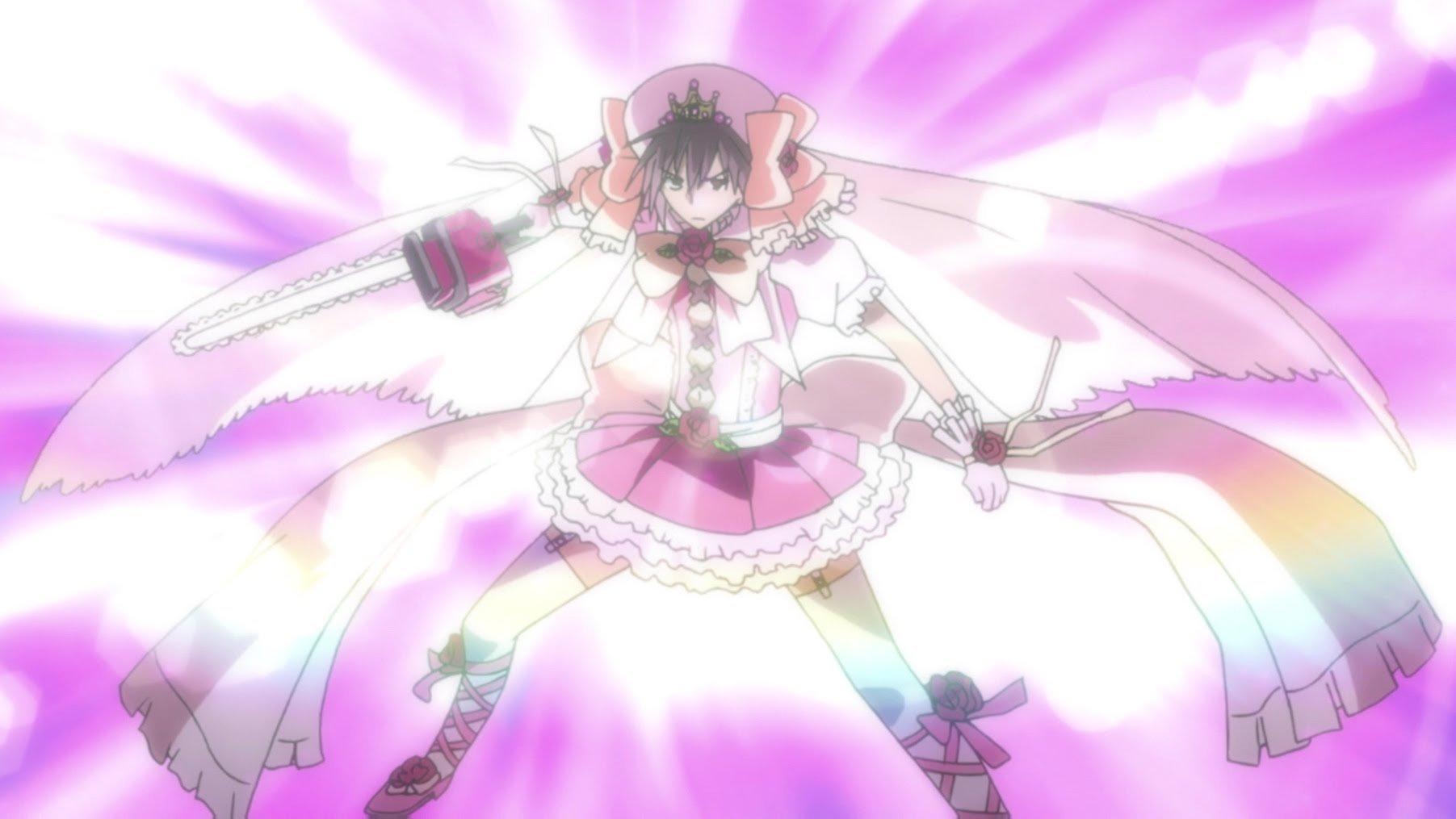 Still from Yes, I'm Now Making a Magical Transformation Again!