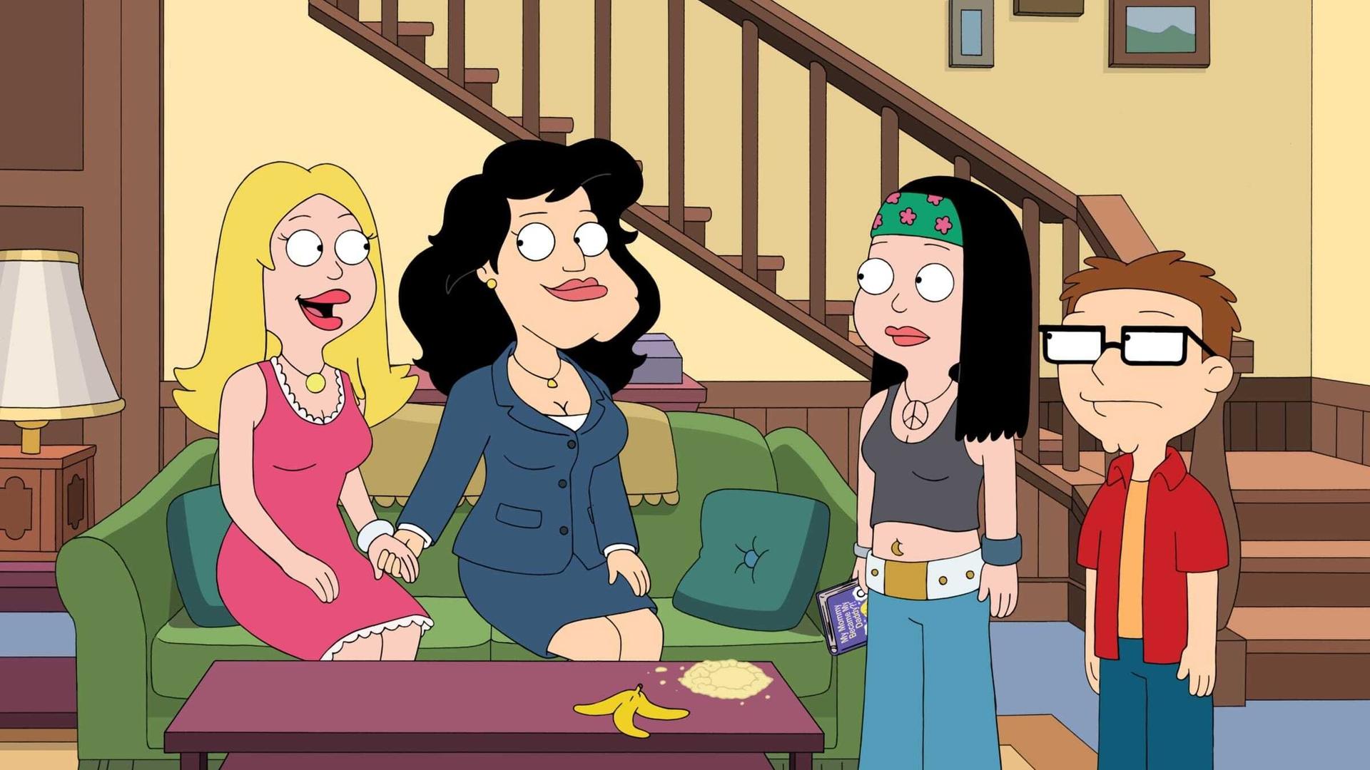 Still from Stan Goes on the Pill
