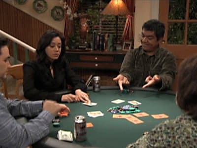 Still from George Uses His Vato Power to Save Dinero Que La