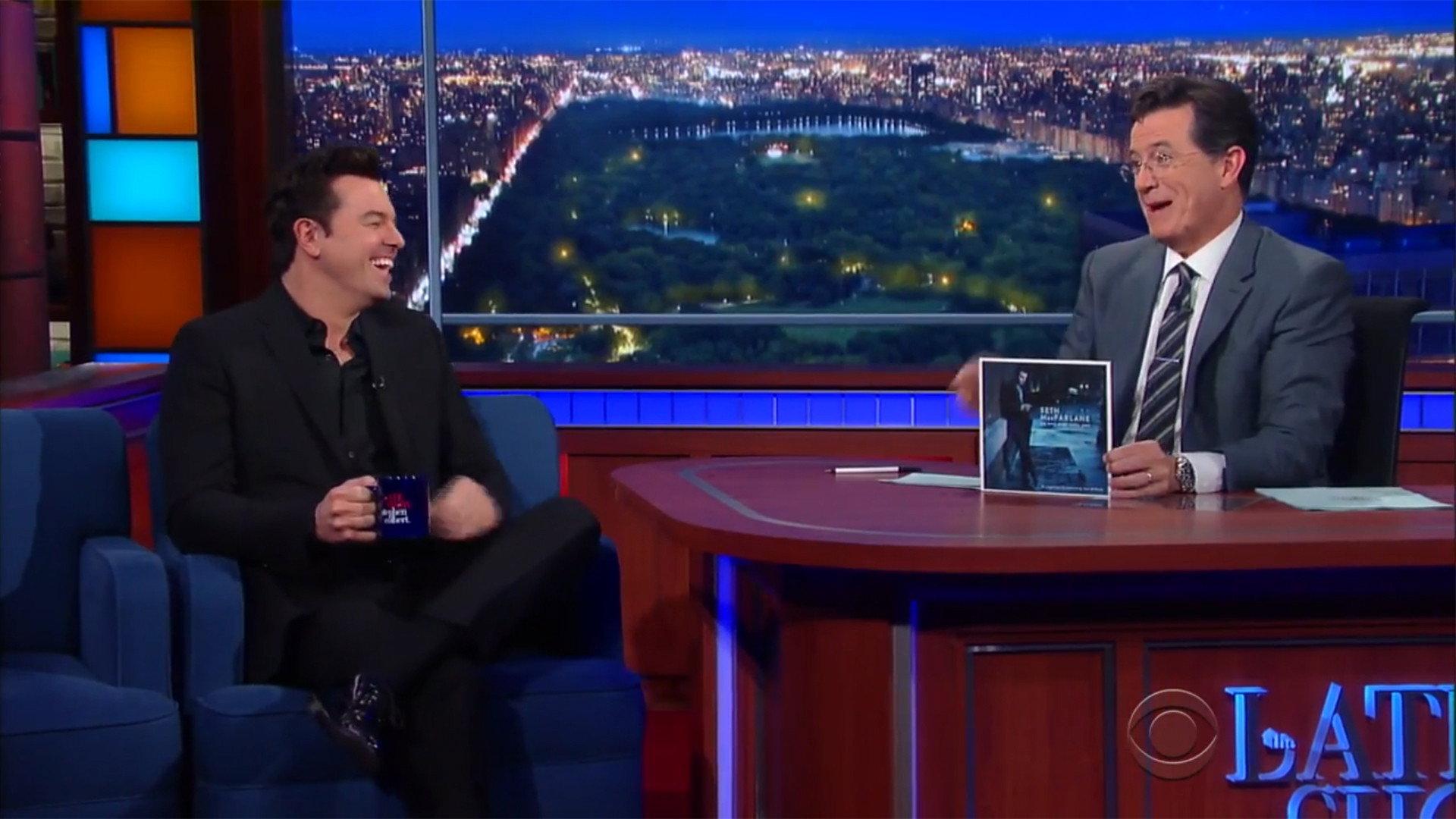 Still from Seth MacFarlane, Neil DeGrasse Tyson