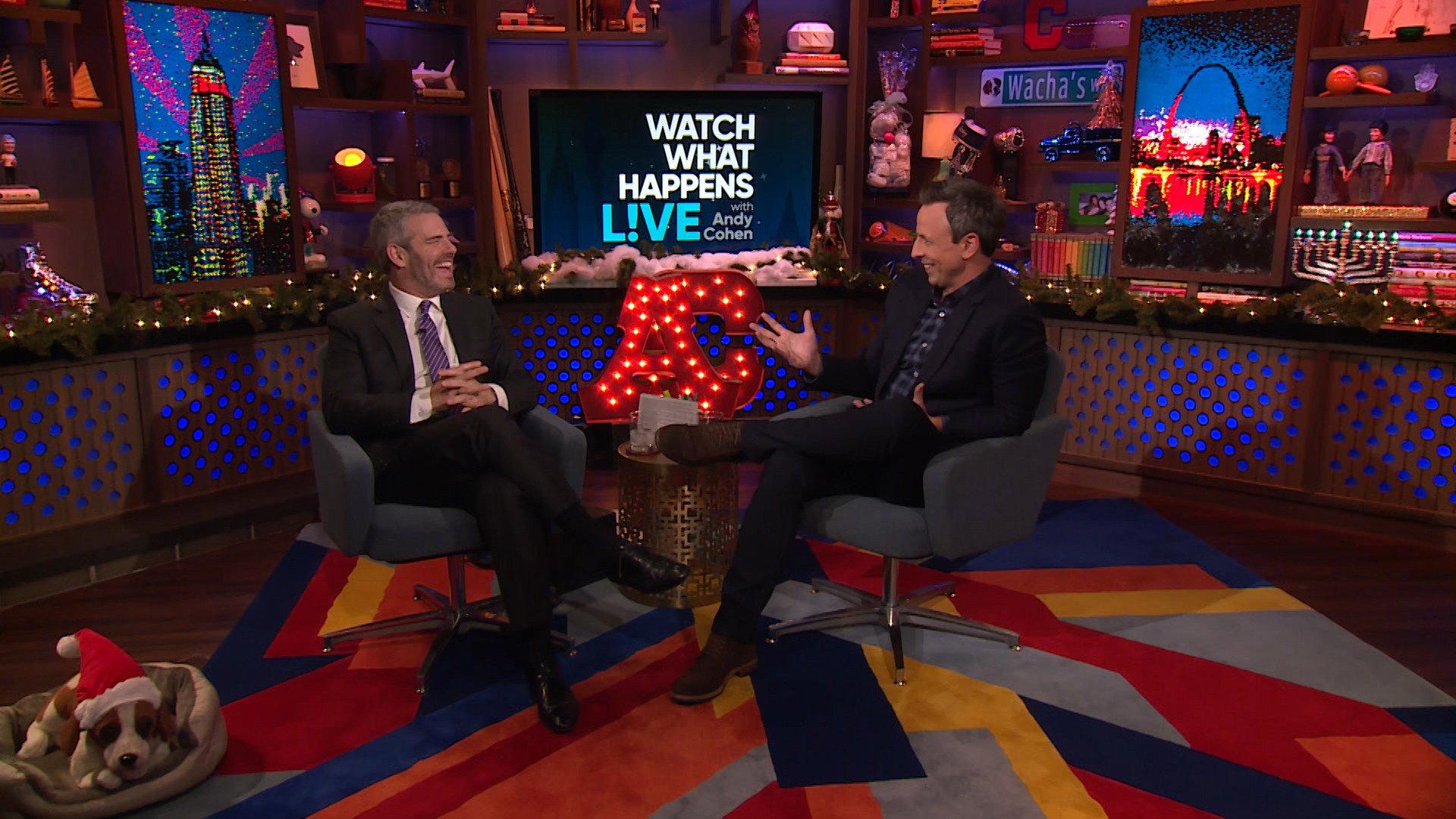 Still from Seth Meyers