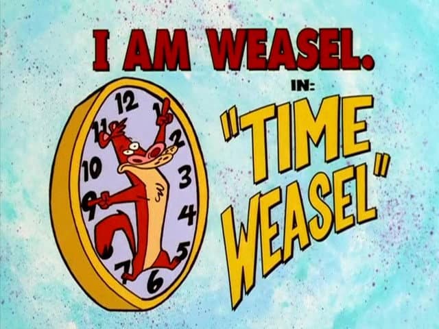 Still from Time Weasel