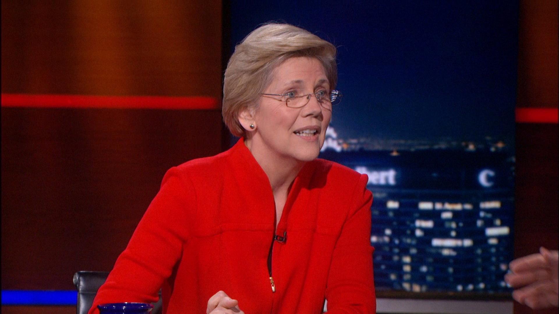 Still from Elizabeth Warren