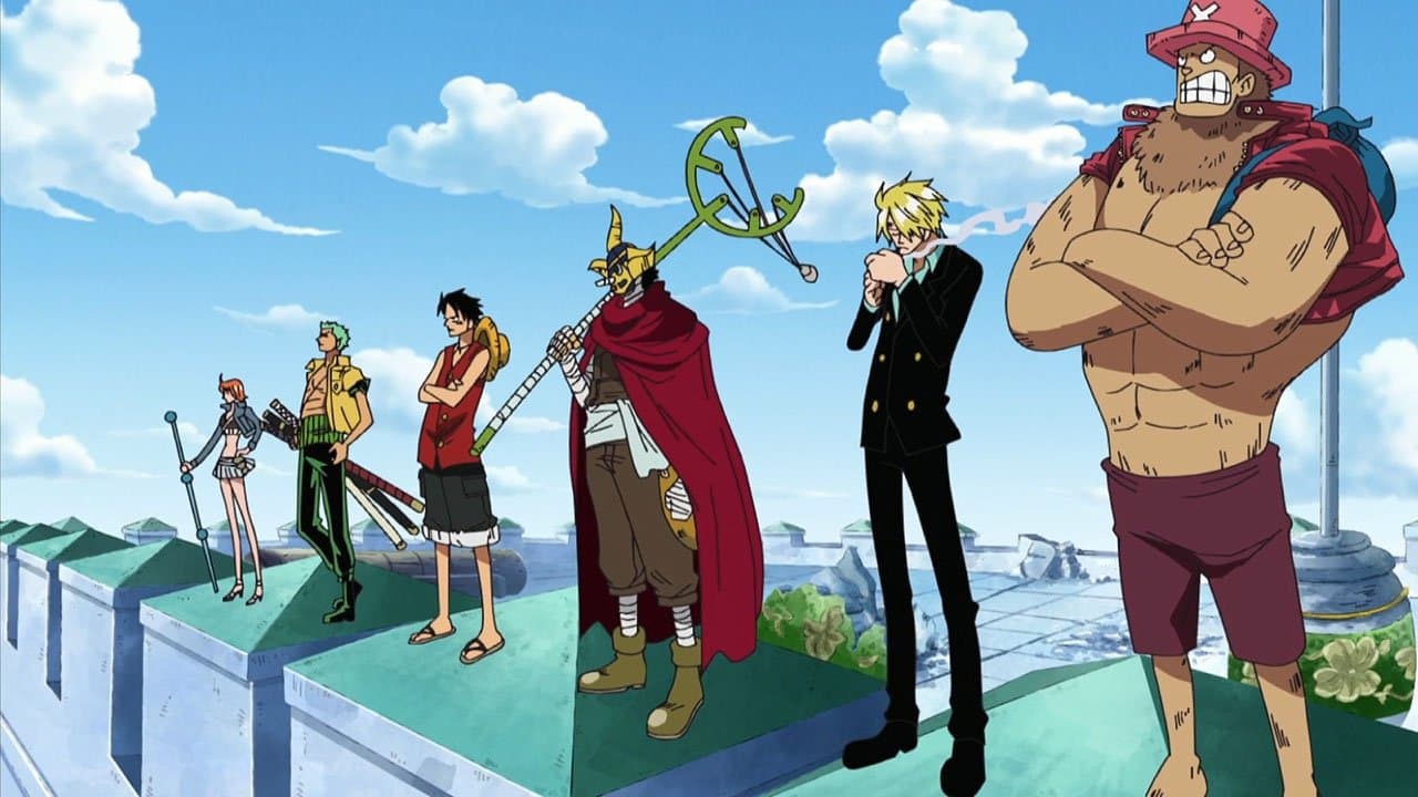 Still from Give Us Your Answer, Robin! The Straw Hats' Outcry!