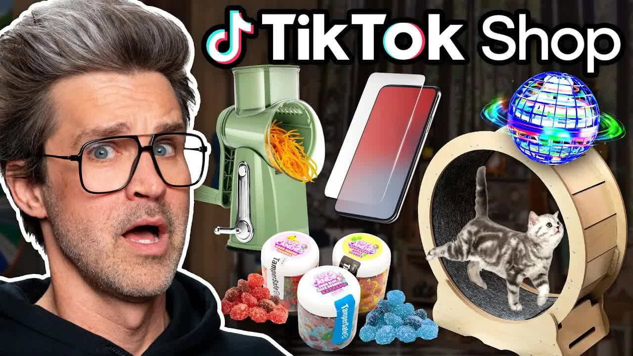 Still from Trying TikTok Shop Products While We Still Can