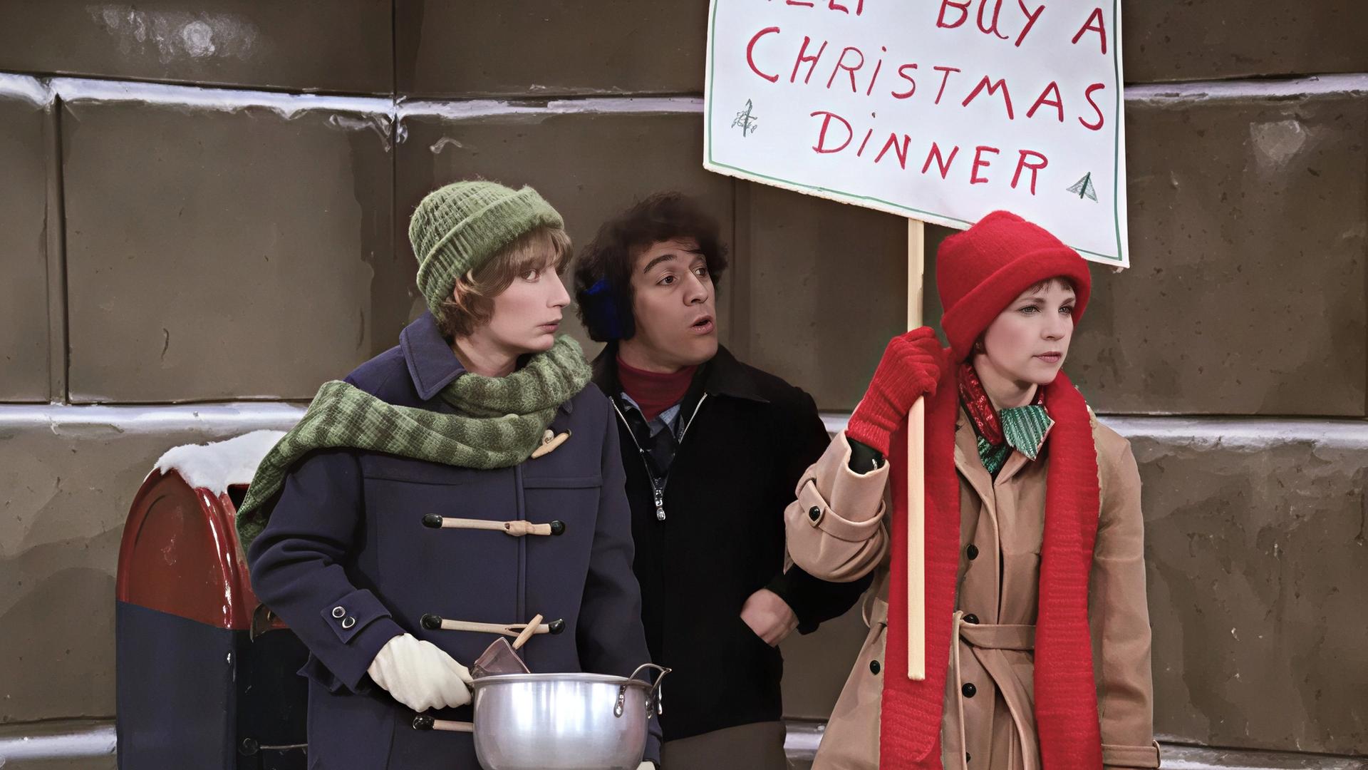 Still from Oh, Come All Ye Bums