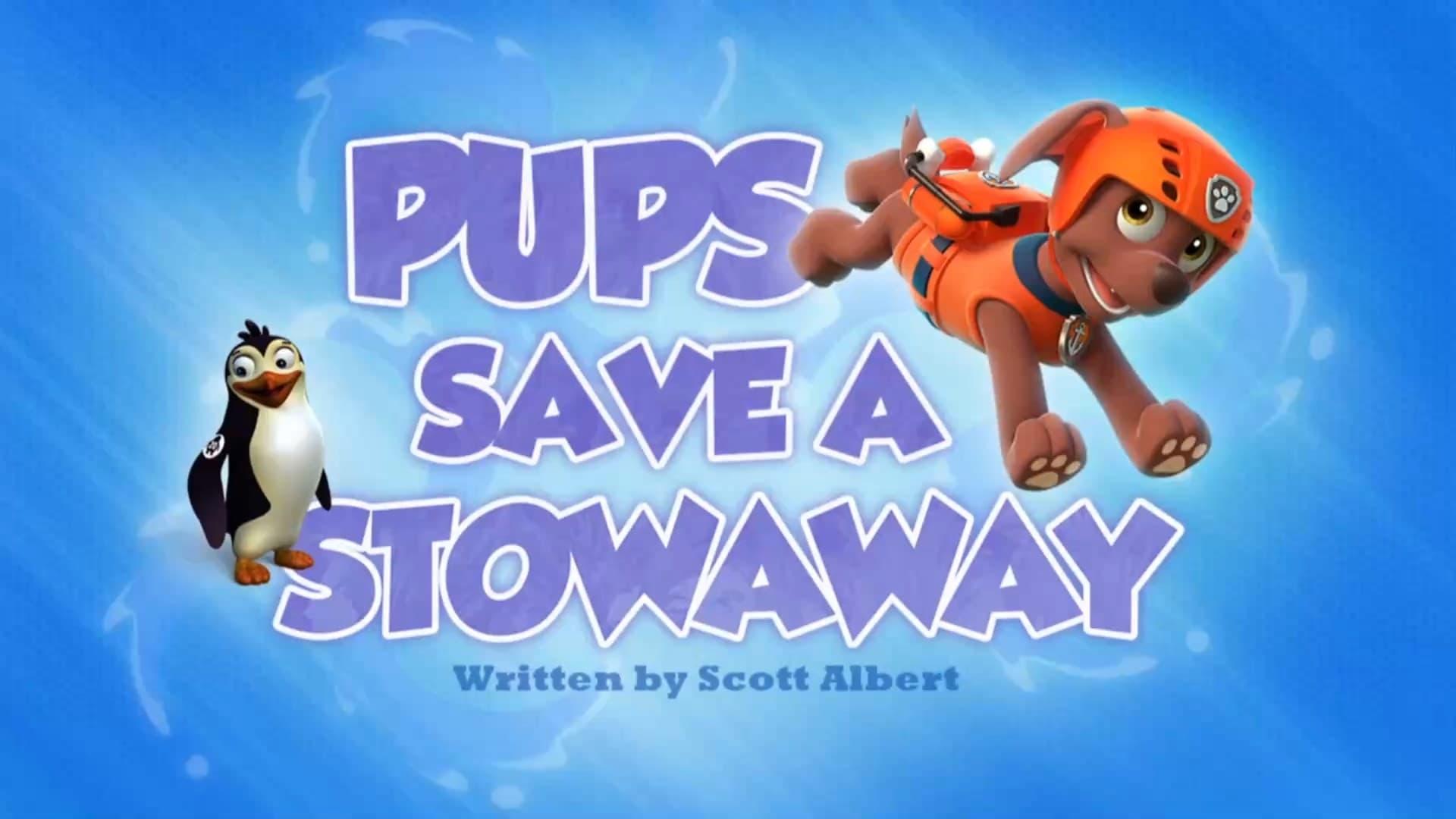 Still from Pups Save a Stowaway