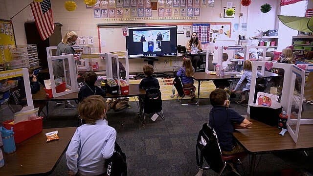Still from 3/21/2021: Prosecuting the Riot, Race in the Ranks, Back to School