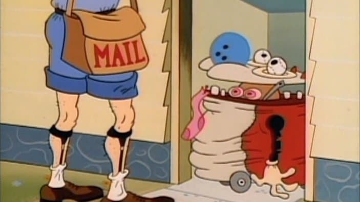 Still from Stimpy's Fan Club