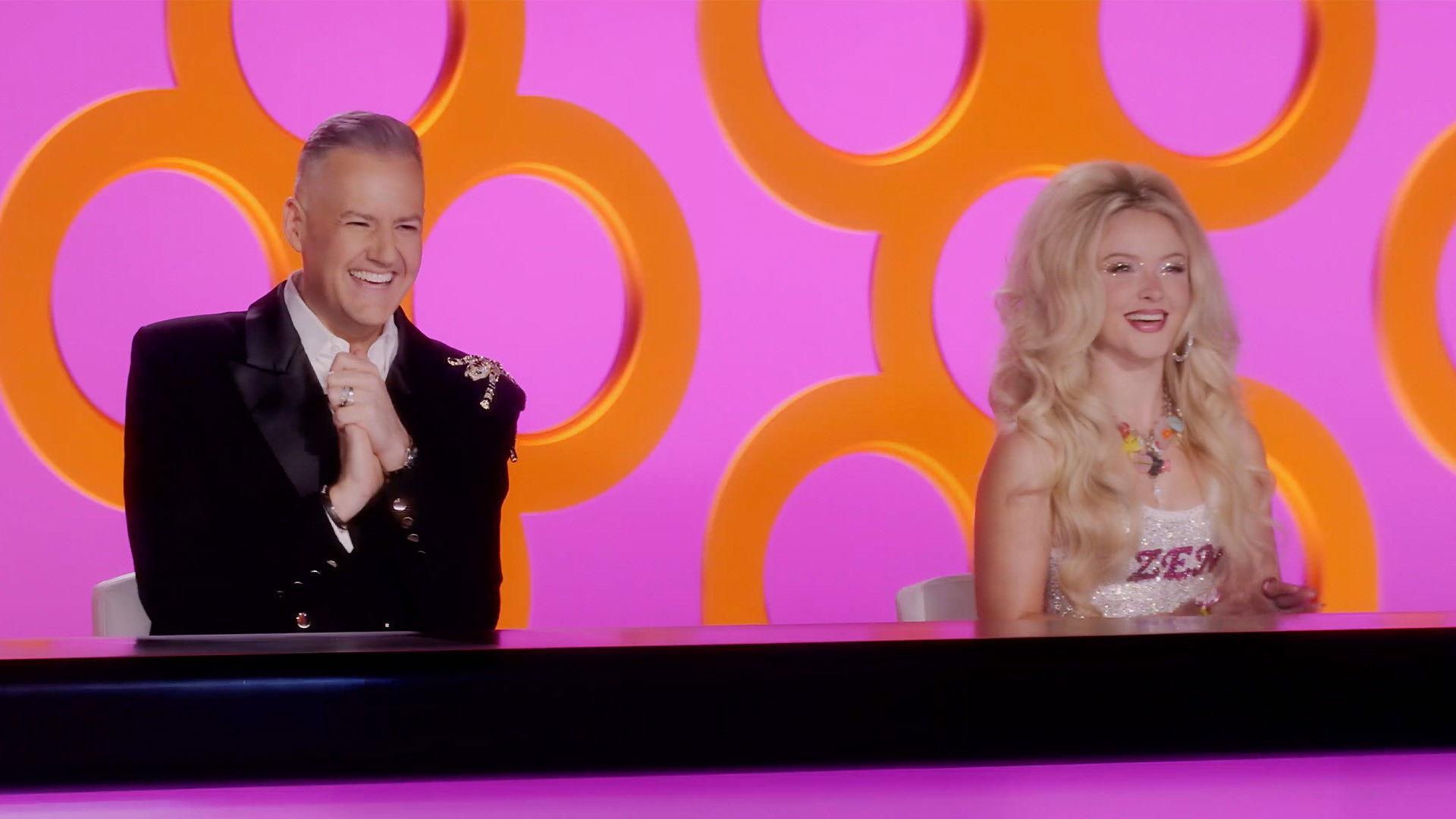 Still from The Rate-A-Queen Talent Show, Part 1