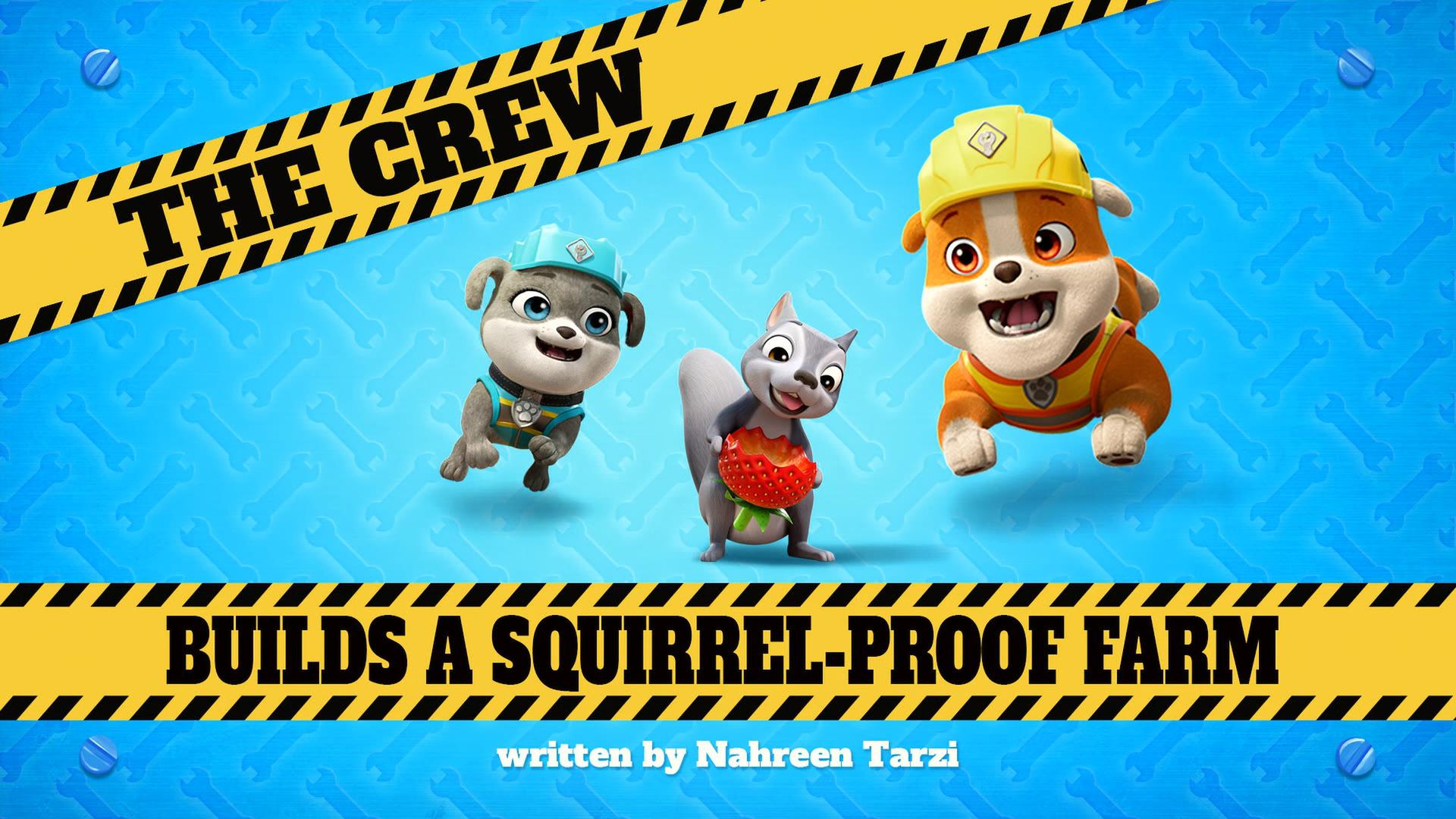 Still from The Crew Builds a Squirrel-Proof Farm