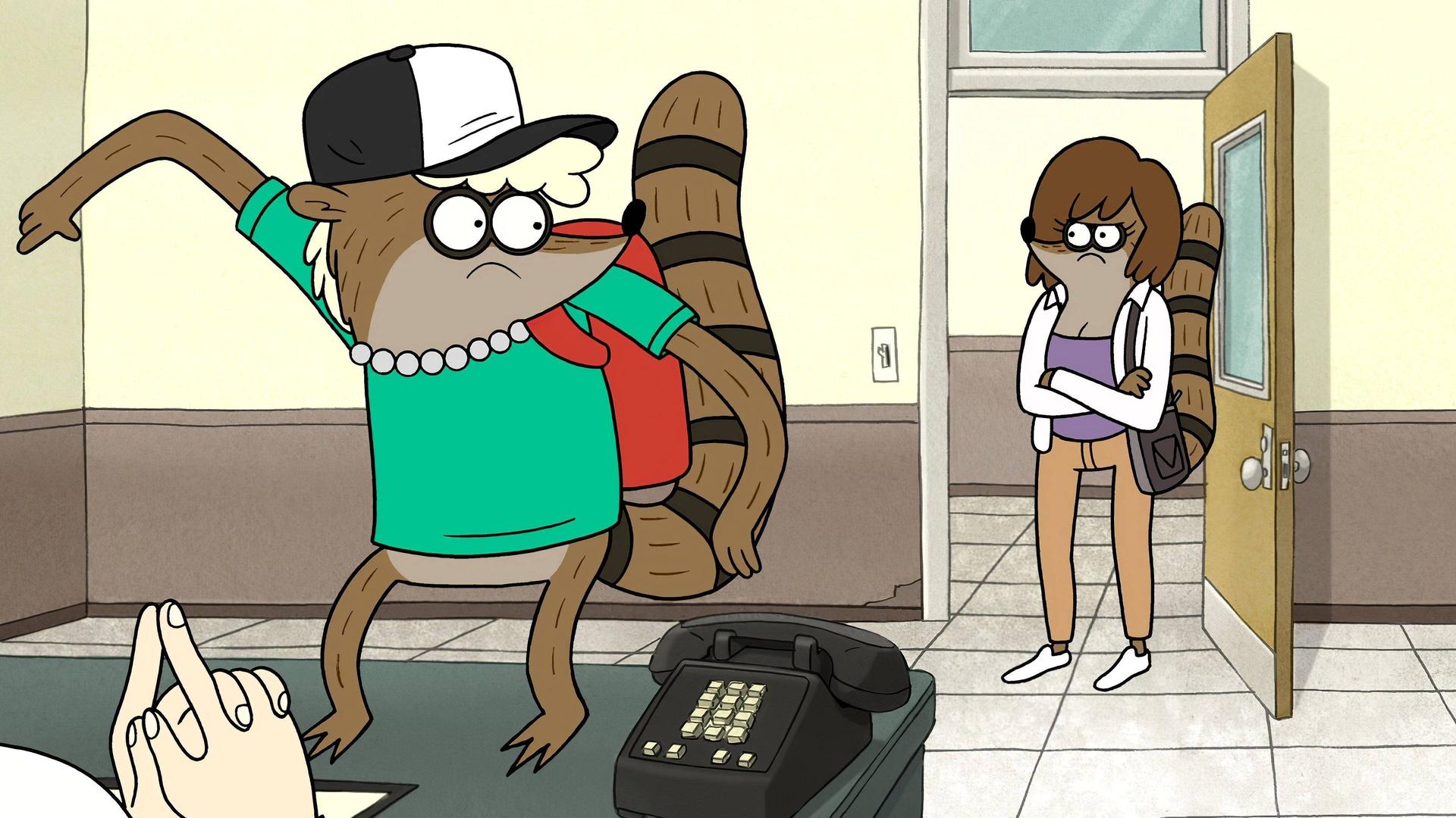 Still from Rigby in the Sky with Burrito