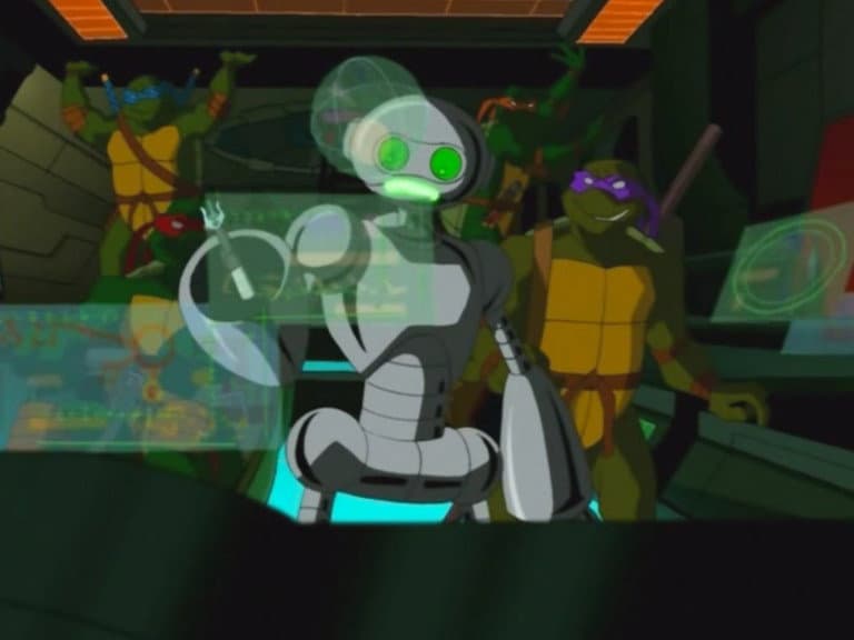 Still from Turtles in Space (1): The Fugitoid