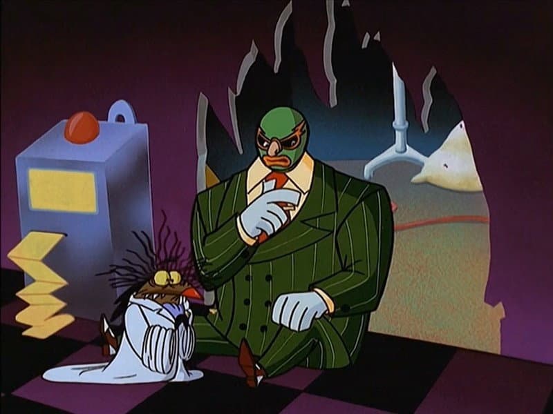 Still from Norberto y Daggetto en El Grapadura y el Castor Malo
