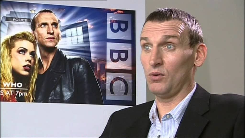 Still from Christopher Eccleston Interview