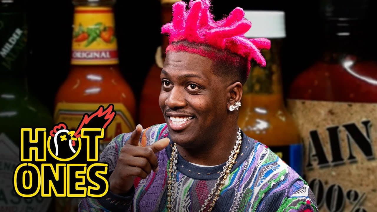 Still from Lil Yachty Takes His Final Form While Eating Spicy Wings