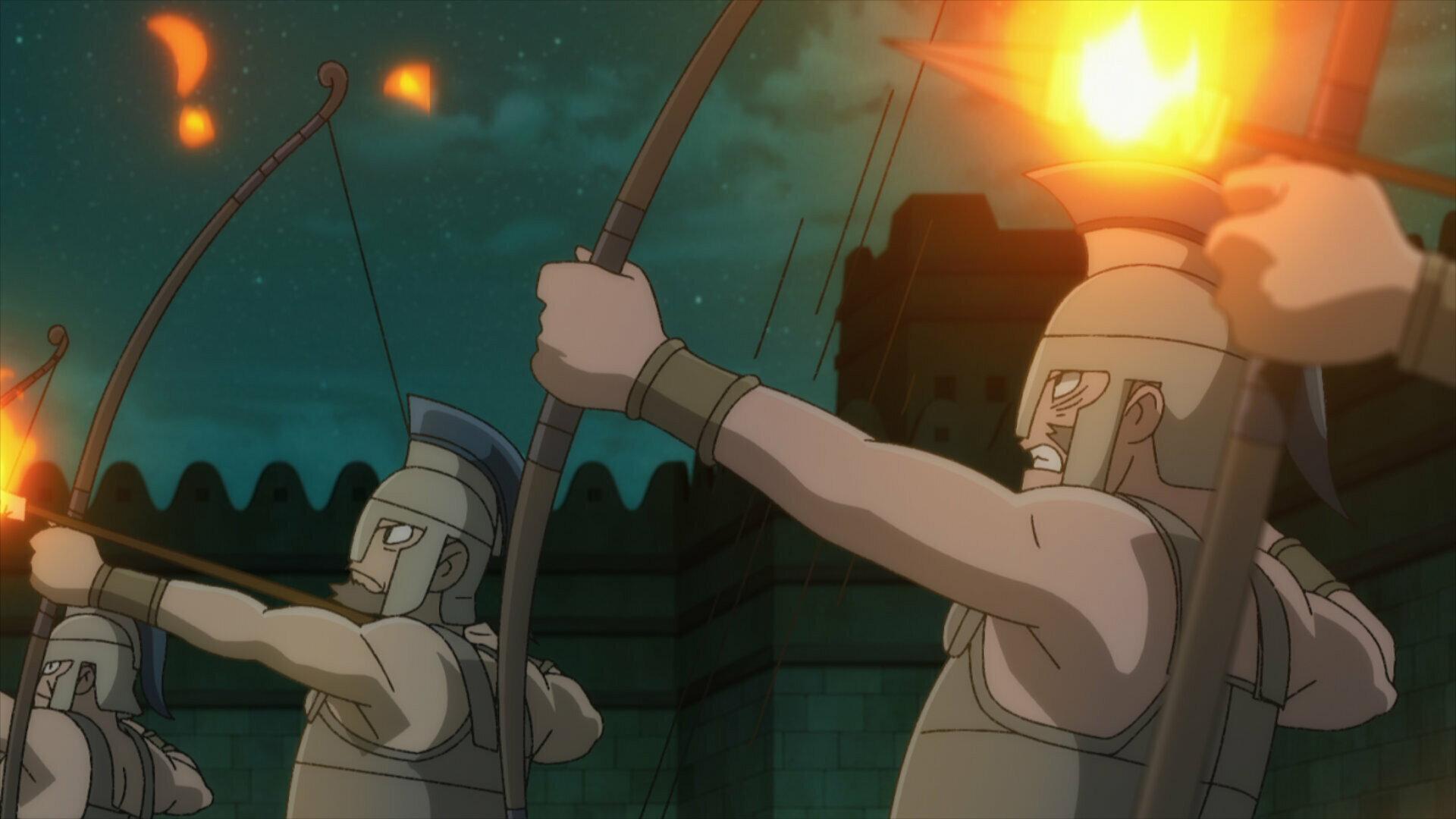 Still from The Day Troy Fell