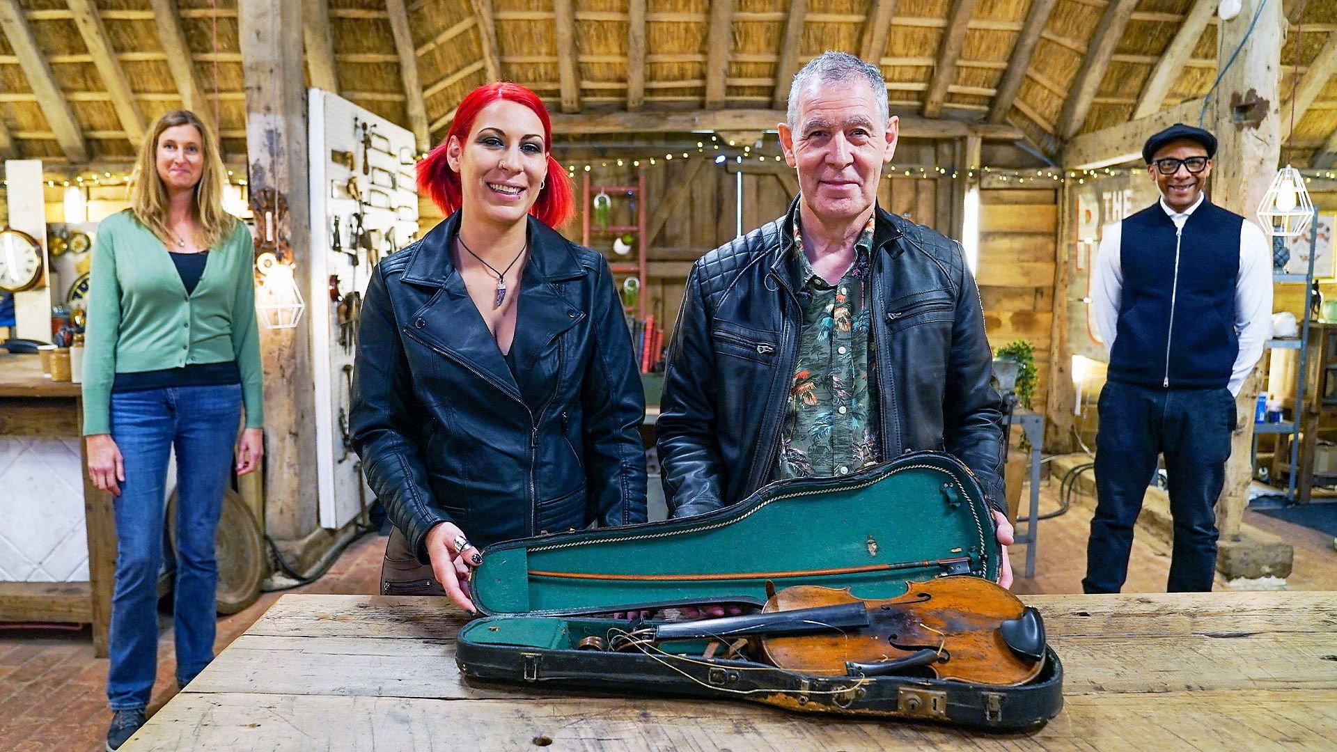 Still from Century-Old Violin
